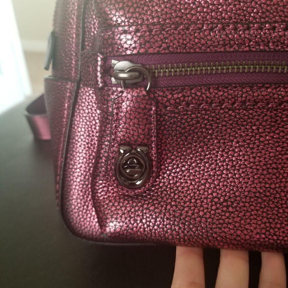 Coach Campus Leather Backpack  - Picture 6 of 8